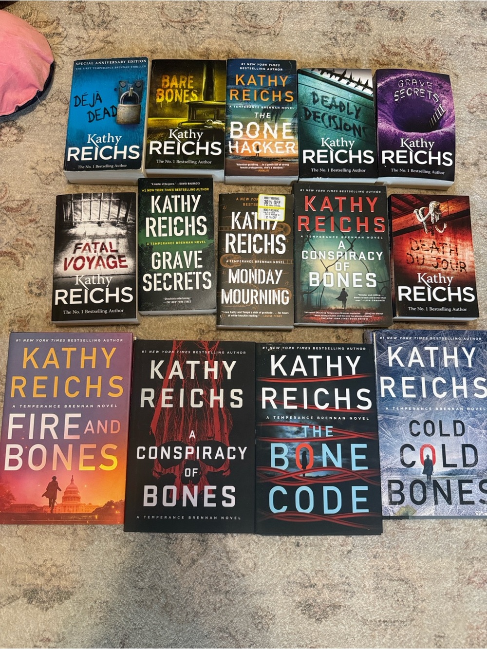 Kathy Reichs Book Series Collection